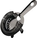 Olympia Hawthorne cocktail strainer 4 tanden zwart