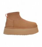 UGG Australian W Classic Mini Dipper Veterboots Vrouwen Bruin Leer Wol 40