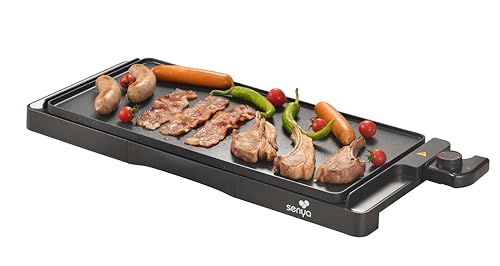 SENYA Elektrische grillplaat XL 2200 W