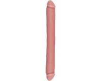 DUDO BP - Dubbele Dildo - 30.5 cm - Beige