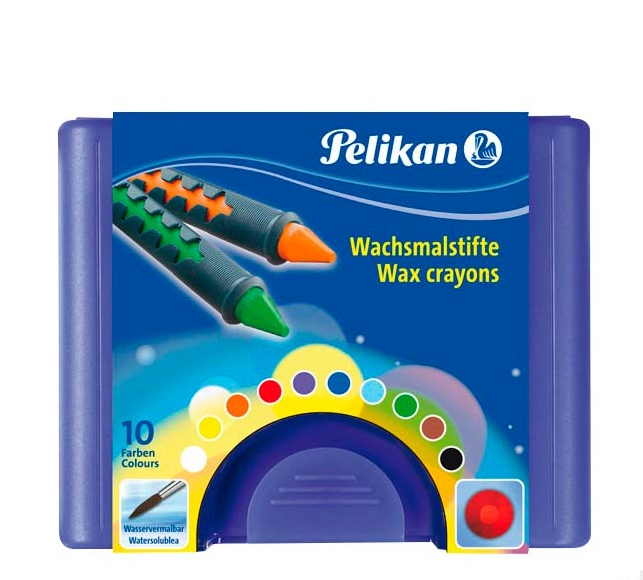 Pelikan 723155 - Krijtjes - 10 stuks - Multi