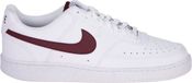 Nike Court Vision Low Blanc-Burgundy Crush Unisexe Baskets Basses Cuir 41