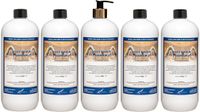 Claudius Cosmetics B.V. Body & Hair Hamam 1 liter met gouden pomp - set van 5 stuks