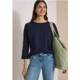 cecil Batwing-shirt met luipaardprint-biesjes