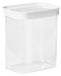 Boîte de rangement sec 1,6 l - Format vertical - Rectangulaire - Hermétique - Lavable au lave-vaisselle