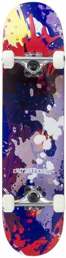Enuff Splat Skateboard Red / Blue 7.75 - 5016978368252
