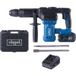 Scheppach Marteau-piqueur sans fil BC-AB1500-X - Set L - 9 Joule - 3400 bpm - SDS-Max - Inclusief 4.0 Ah accu en oplader