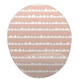 Bonamaison, Ergonomische muismat met polssteun, digitaal bedrukte muismat tegen schede problemen, antislip onderkant, voor kantoor en thuis, afmetingen: 20 x 23 cm