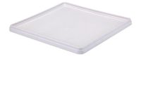 Cambro Deksel voor Camrack Manden - 50 x 50 x 2.4 cm - Wit