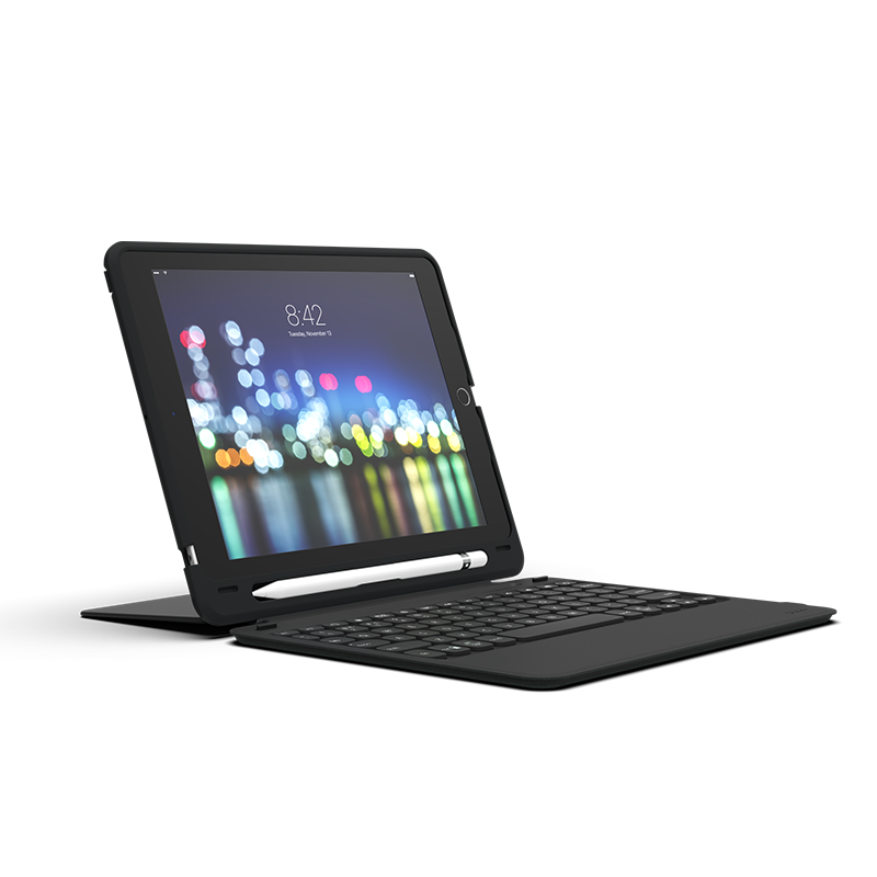 ZAGG Slim Book Go - Toetsenbord voor mobiel apparaat - Zwart