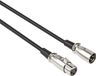 Allteq XLR kabel - Gebalanceerd - 2 meter - Zwart
