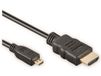 PureLink X-HC055-005E HDMI kabel 0,5 m HDMI Type A (Standaard) HDMI Type D (Micro) Zwart