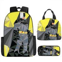 Rugzak SZSMART MODEL Batman driedelige rugzakset