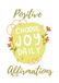 Color and Frame: Positive Affirmations Coloring Book