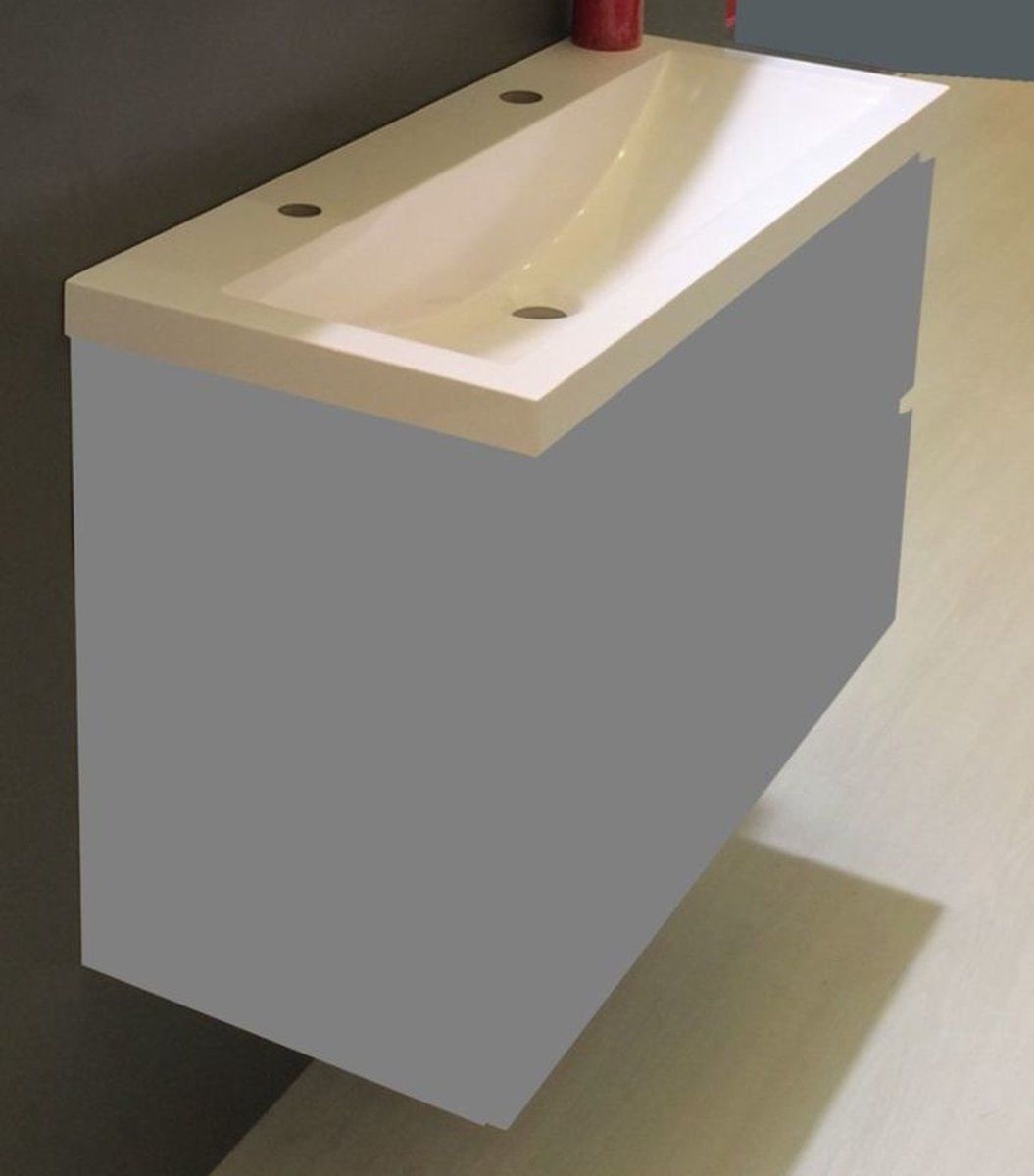 Wiesbaden 38.4017 - Wit - Rvs - 100mm