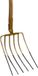 Talen Tools Maïsvork - 6 tanden - 85 cm steel - Compleet