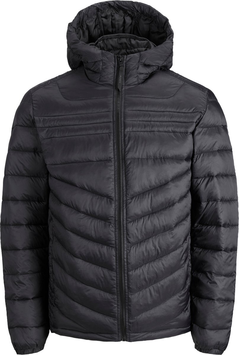 JACK & JONES PLUS JJEHERO PUFFER HOOD PS SN Heren Jas - Maat 5XL