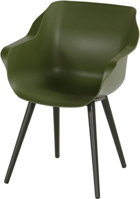 Sophie - Studio Armchair tweekleurig Aluminium