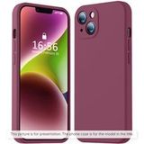 Techsuit Hoesje geschikt voor Motorola Moto G06 - Soft Flex Silicone Back Cover - Plum Red