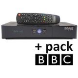 RECEPTOR Zwarte Panter RECEPTOR COMBO ZWARTE PANTER LAN TDT + SAT BBC