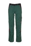 Planam Werkbroek Highline, Maat 24, Groen/Zwart/Rood, 2325024