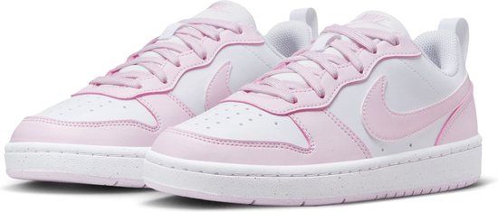 Nike Court Borough Low Recraft (GS) Sneakers Junior - Wit - Roze - Maat 36