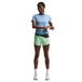 Nike Tempo Hardloopshirt Dames - blauw, zilver, Maat XS