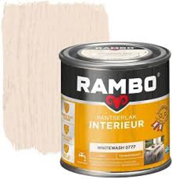 Rambo Pantserlak Interieur, Whitewash 0777
