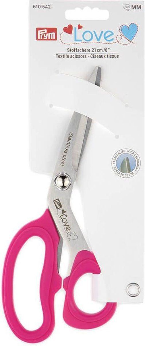 Prym Stoffenschaar 21 cm - Roze