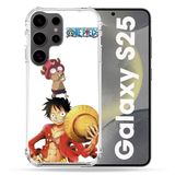 Versterkte Samsung Galaxy S25 Versterkte hoes Manga One Piece Chopper