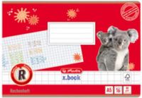 Herlitz Rekenboek A5 Liggend Ruitjespatroon
