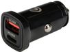 USB Power Tec 2 Poorten Lader - PD & QC USB 3.0 - 18W - 12/24V - Zwart