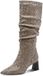 Tamaris - Dames - Laarzen - Beige Melirt - Maat 37