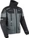 DANE Bornholm Pro, veste de moto imperméable, textile, noir/gris foncé, taille M