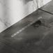 Brauer Douchegoot Small met Standaard Rooster en Flens - 80 cm - Rvs Geborsteld