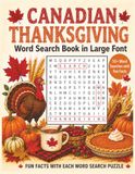 Canadian Thanksgiving Word Search Book in Large Print