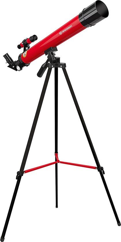 Bresser Space Explorer 45/600 AZ - Telescoop voor beginners - Rood