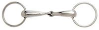 Sefton HISPANO HIPICA SA Sefton Enkel Gebroken Dik Trensbit 23 Mm Zilver 12.5 cm
