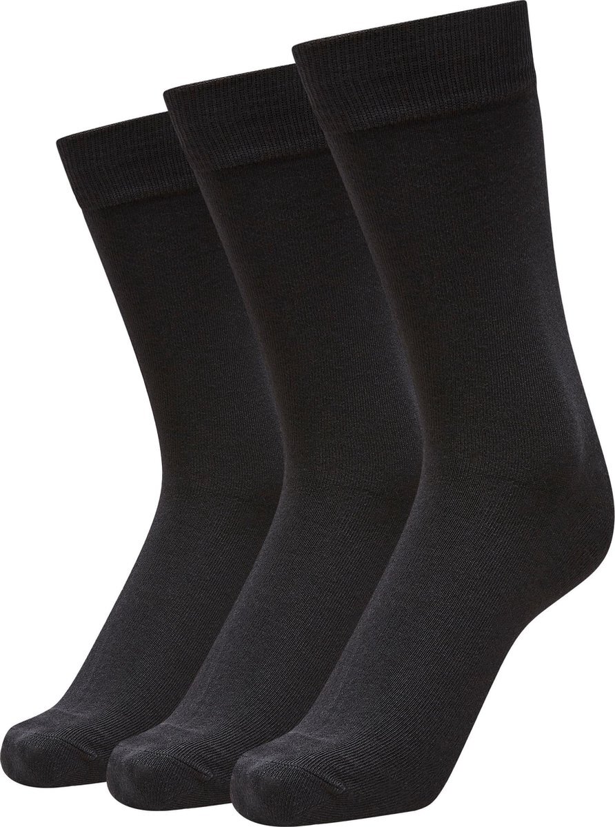 Selected 3PACK Cotton Heren sokken - Maat One Size