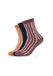 s.Oliver Sokken 'Hygge' navy / oranje / bordeaux / wit