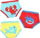 Zoocchini set van 3 oefenbroekjes - 100% organic Coton - Ocean Pals - Garçons - 2-3 ans
