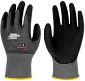 HONEYWELL Handschoenen FlexMech 663+ Maat 8 grijs/zwart EN420,EN388,EN407 PBM II