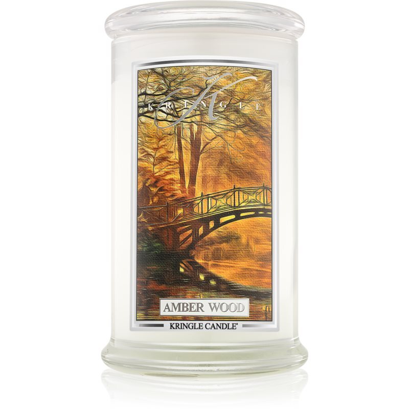 Kringle Candle Amber Wood