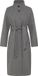 b.young BYCALIA MEL LONG COAT Dames Parka Mid Grey Melange Maat 42