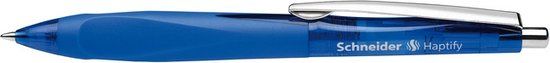 Schneider Haptify balpen - blauw - doos 10 stuks