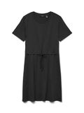 VERO MODA VMLUNA SS SHORT STRING DRESS JRS NOOS - Zwart - Maat S