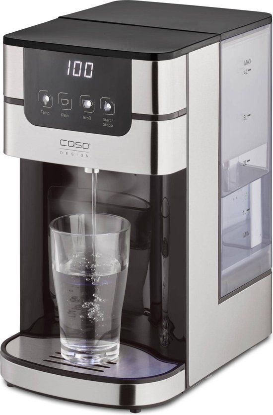 CASO Germany CASO PerfectCup 1000 Pro Heetwaterdispenser - 4 liter - Zwart - Instant waterkoker