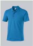 BP Poloshirt voor dames en heren 1712-230 Azuurblauw Maat XXL