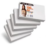 OFITURIA Flashcards A6 wit glad 100 stuks leerkaarten