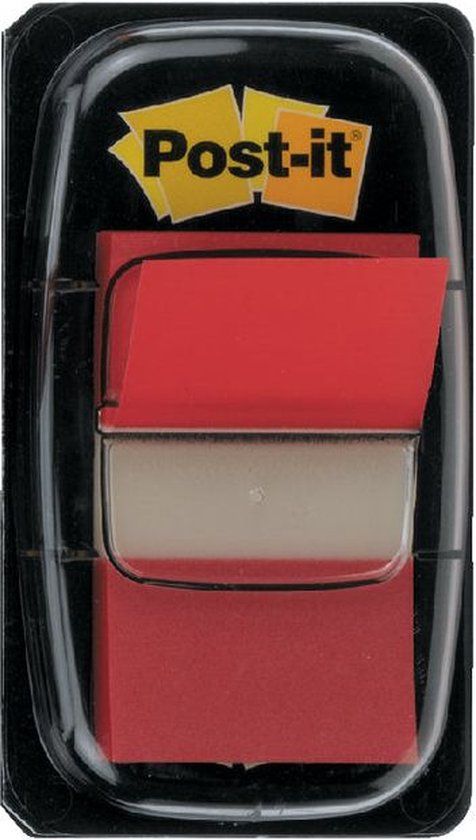 Post-it Indextabs 680 25.4x43.2mm Rood | 12 stuks
